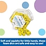 Learning Resources Hands-On Soft Dot Dice Bucket Manipulative, Yellow, Set of 200 (LER6351)~#|#~DBF15097-7A50-46DF-8C36D59B6F712B01_sc7