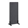Bush Business Furniture Fabric Freestanding Privacy Panel, 55"H x 24"W, Cool Charcoal (PSP224CL-03)~#|#~DBF61CAC-C633-454E-AEA148712AA388E5_sc7