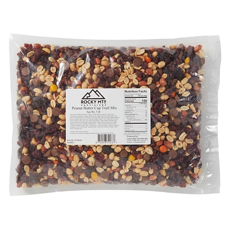 Mountain Manufacturing Peanut Butter Cup Roasted Trail Mix, 80 oz., 4/Carton (92834) image 1
