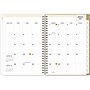 2025 Blue Sky Day Designer Gold Spotty 5.88" x 8.63" Weekly & Monthly Planner, Plastic Cover, White/Gold (148133)~#|#~DBF8DB22-4599-4ECA-9FAA2737C9445855_sc7