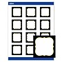 Avery Square Integrated Cards, Matte White, 100/Pack (19479370868)~#|#~DBF98209-1FD3-49AD-9B74A28E249A38E7_sc7
