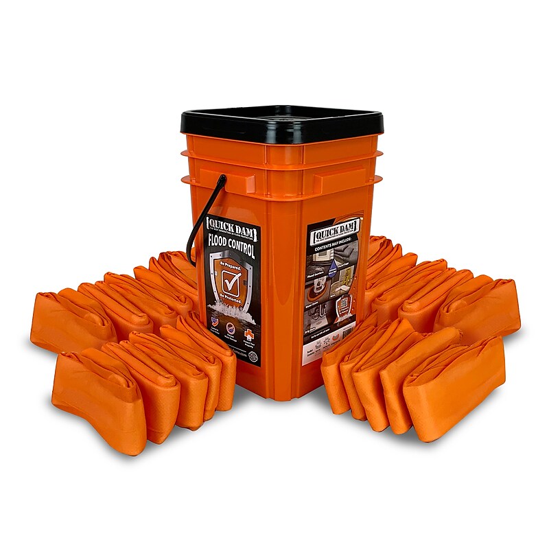 Quick Dam Grab & Go 26-Piece Indoor Flood Control Kit (WUGG4-25) image 1
