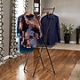 Household Essentials Valet Folding Clothes Rack with Strong Metal X‑Frame, Bronze (HH5277)~#|#~DC0319F8-489A-4803-A5CE59F9558E2DAE_sc7