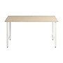 Bush Business Furniture Hustle 60"W Computer Desk with Metal Legs, Natural Elm (HUD160NE)~#|#~DC03EFA0-60B4-40F4-B64CB01E38A70BE7_sc7
