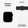 Apple Watch Series 11 GPS Smartwatch, 42mm, Jet Black Aluminum Case with Black Sport Band, Medium/Large (MEQU4LW/A)~#|#~DC05C68C-C454-4552-90ECF7A9AE3B55F0_sc7
