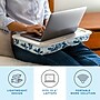 LapGear Designer 17.75" x 13.7" Lap Desk, Blue Blossoms (45433)~#|#~DC070E2C-1582-4500-BE0DA397E9110CD3_sc7