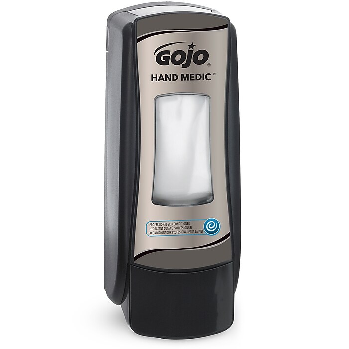 GOJO HAND MEDIC ADX-7 Wall Mounted Hand Soap Dispenser, Black