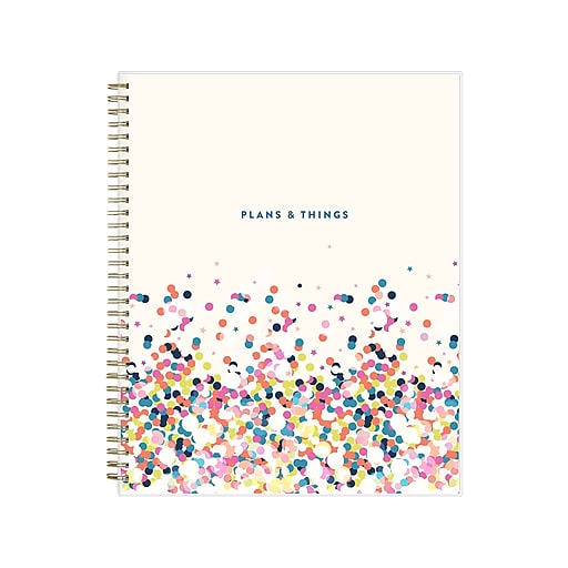 20232024 Blue Sky Plans & Things Confetti Bright 8.5" x 11" Academic