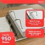 Staples 5" 3-Ring View Binder, D-Ring, White (55416/26360)~#|#~DC1A9D59-669B-4FEF-88CB9297D18119F1_sc7