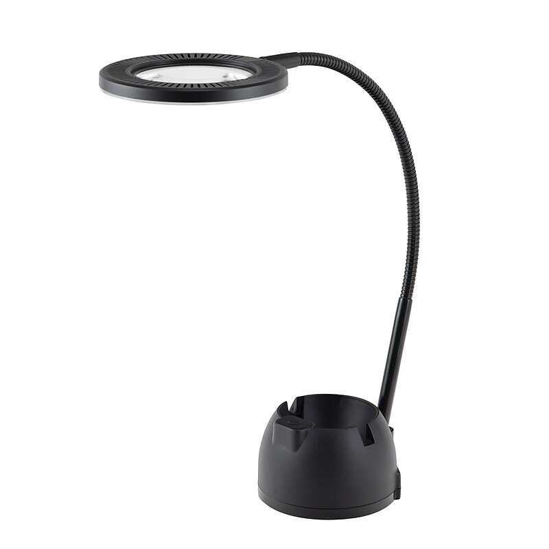V-Light LED Desk Lamp, 16"H, Black (VLH094UN) image 1