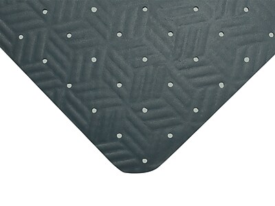 M + A Matting Wet Step Anti-Fatigue Commercial Drainage Floor Mat, 3′ x 10′, Gray (7892310007) Sansujyuku sansujyuku.com