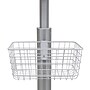 Ergotron StyleView Wire Basket, Small, White (98-136-216)~#|#~DC2A03F8-9FAD-4FD2-8BACC791788129D9_sc7