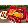 Nostalgia Game Day 4.5-Quart Hot Dog Steamer, Red (GDHDS206RDSL)~#|#~DC2CB0A0-4FED-4B3C-9121BF3831ED45C3_sc7