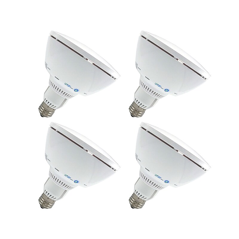 Viribright 15-Watts Daylight LED Floodlight Bulb, 4/Box (750077-4) image 1