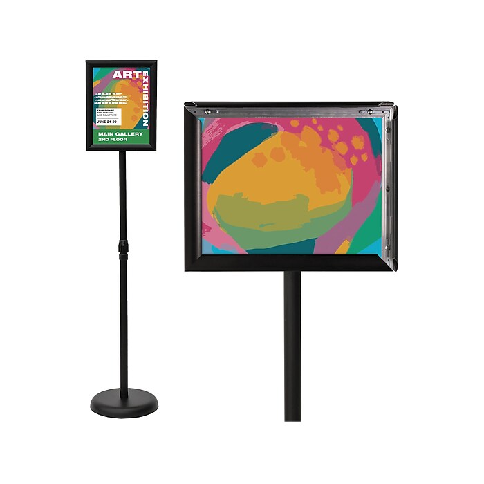 Excello Global Products Indoor/Outdoor Floor Sign, 12.2