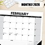 2026 Willow Creek Basic 22" x 17" Monthly Desk Pad Calendar, Black/White (57209)~#|#~DC35E224-D0BC-479D-A36DDF0762E0085E_sc7