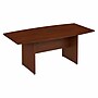 Bush Business Furniture 72W x 36D Boat Shaped Conference Table with Wood Base, Hansen Cherry (99TB7236HC)~#|#~DC37E482-5F27-493F-A9DD0C0BFF81F990_sc7
