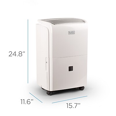 Black & Decker 50-Pint 2-Speed Dehumidifier ENERGY STAR - Thumbnail 3