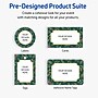 Avery Rectangle Multipurpose Labels, 2-1/3" x 3-3/8", White, 80/Pack (19479370500)~#|#~DC3B6BFF-C8FB-4B75-B9586ECF07637825_sc7