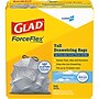 CloroxPro Glad 13 Gallon Drawstring Kitchen Trash Bag, Fresh Clean Scent, Gray, 110 Total Bags (22656)~#|#~DC4021A7-BBFF-403E-B014DEE0392337E4_sc7