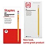 Staples Pre-Sharpened Wooden Pencil, 2.2mm, #2 Medium Lead, 48/Pack (ST62808-CC)~#|#~DC4D0A99-3A48-4C25-9EE27255D1CDBA78_sc7