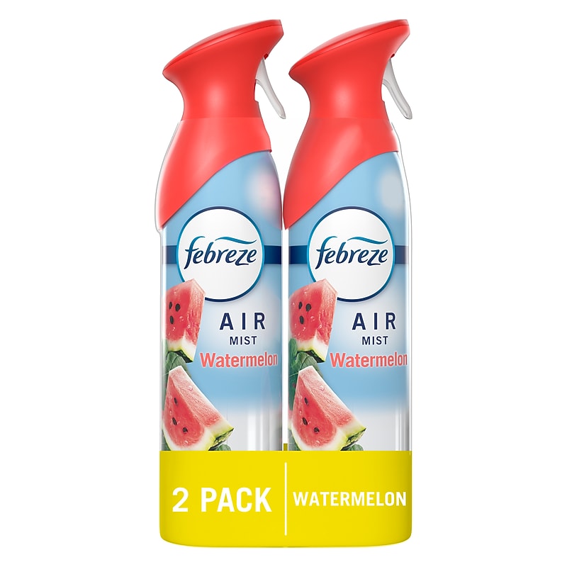 Febreze Air Mist Air Freshener Spray, Watermelon Scent, 8.1 oz., 2/Pack (11577) image 1