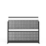 Luxor Studio Modular Wall Room Divider System Acoustic Panel, 48" H x 70" W, Freestanding, Gray, PET (PPWL001)~#|#~DC50B786-EDDE-49AD-BECB3B89842B7503_sc7