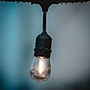 Newhouse Lighting Outdoor Weatherproof Commercial Grade LED String Lights with Hanging Sockets, Black (CSTRINGLED18)~#|#~DC541524-A5EA-4236-B72DC820099301FD_sc7