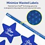 Avery TrueBlock Laser/Inkjet Burst Multipurpose Labels, 2-1/4" x 2-3/8", White, 600/Box (94611)~#|#~DC59185B-70CC-4E86-A980844F2FA76F0B_sc7