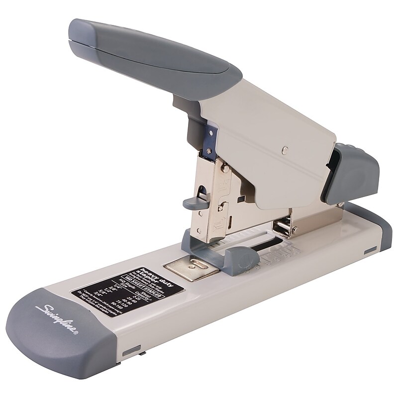Swingline Heavy Duty Desktop Stapler, 160-Sheet Capacity, Platinum (39002) image 1