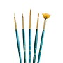 Princeton RealValue Mixed Media Synthetic Taklon Variety Brush Set, Blue, 4/Set, 3 Sets/Bundle (PBXPR9170-3)~#|#~DC64DCA9-1E71-4CB8-802AABEEB408E26D_sc7