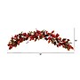 Nearly Natural 6' Autumn Maple Leaves, Berry and Pinecones Fall Artificial Garland (W1236)~#|#~DC651E7B-2300-4860-B97C63FC1538E577_sc7