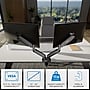 Mount-It! Adjustable Dual Monitor Desk Mount with Gas Spring Arms, 13" to 32", Black (MI-1882BLK)  ~#|#~DC655723-496E-4EB9-943FC5CDB8AF0984_sc7