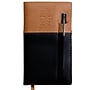 2026 Global Printed Products 3.5" x 6" Weekly & Monthly Planner, Faux Leather Cover, Black/Brown (NRY26-PKT-BN-P)~#|#~DC6780D4-C9F4-49BF-8DEF947BF5C04890_sc7