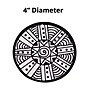 S&S Velvet Art Hangable Mini Mandalas, 24/Pack (PS1440)~#|#~DC679011-4C6F-4715-8AFE8CAF131CC2C6_sc7