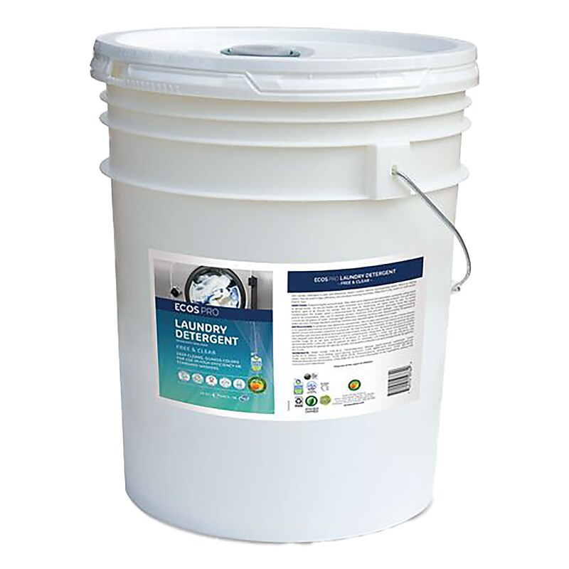 ECOS PRO HE Laundry Detergent Liquid, Free & Clear, 100 Loads, 5 gal. (PL9764/05) image 1