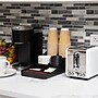 Mind Reader Plastic 7 Compartment Coffee Cup and Condiment Organizer, Black (COMP7-BLK)~#|#~DC6E7F14-7166-493F-BA3F098C155C089E_sc7