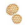 Pukka Party Ghost Halloween Paper Plates, Orange, 8/Pack (PTY552)~#|#~DC72610F-637F-4123-BA2B3A0DE17EBF19_sc7