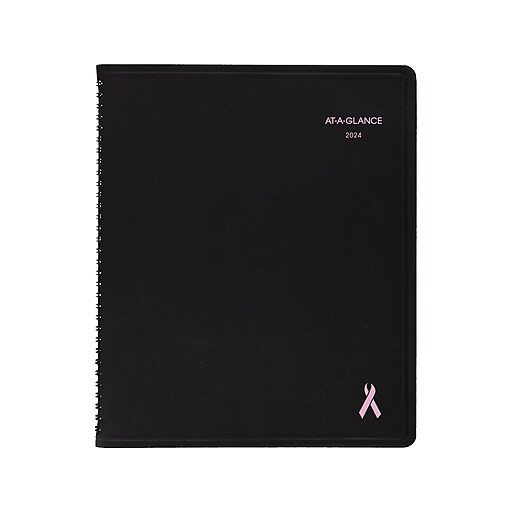 2024 ATAGLANCE QuickNotes City of Hope 8" x 10" Weekly & Monthly