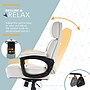 Click365 Classic Ergonomic Bonded Leather Swivel Executive Chair, Light Gray (CCHR10022C)~#|#~DC750DCD-5A70-4F6B-AA04B60B4FA62A62_sc7