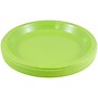JAM PAPER 7" Plastic Plates, Lime Green, 80 Plates/Pack (7255320684g)~#|#~DC784F3E-A70C-4284-8452361C42051E6E_sc7