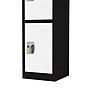 AdirOffice 72" 4-Tier Black and White Storage Locker (ADI629-204-B-W)~#|#~DC7AC02E-D5D8-47BC-A023C7620B15B3E2_sc7