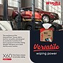 WypAll GeneralClean X60 Fabric Cleaning Wipers, 16.8" x 9.1", White, 118 Wipers/Box, 10/Carton (34790)~#|#~DC7D0F94-83FC-49E7-95B3F047E8702085_sc7