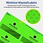 Avery Laser/Inkjet Multipurpose Rectangle Labels, 2" x 3.5", Neon Green, 80/Pack (94238)~#|#~DC7DD10B-F148-47CF-ABA87AF46E687B73_sc7