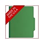 Medical Arts Press Pressboard Classification Folder, 2 Dividers, 2" Expansion, Letter Size, Moss Green, 10/Box~#|#~DC7F2620-DC56-4387-86E2D306BE1DFBE0_sc7
