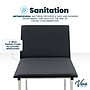 Viva Comfort Medical Exam Table, With Built-In Paper Towel Dispenser, Black (996-01-BLK)~#|#~DC8392A2-2A1B-4BBB-8605430797505D8D_sc7