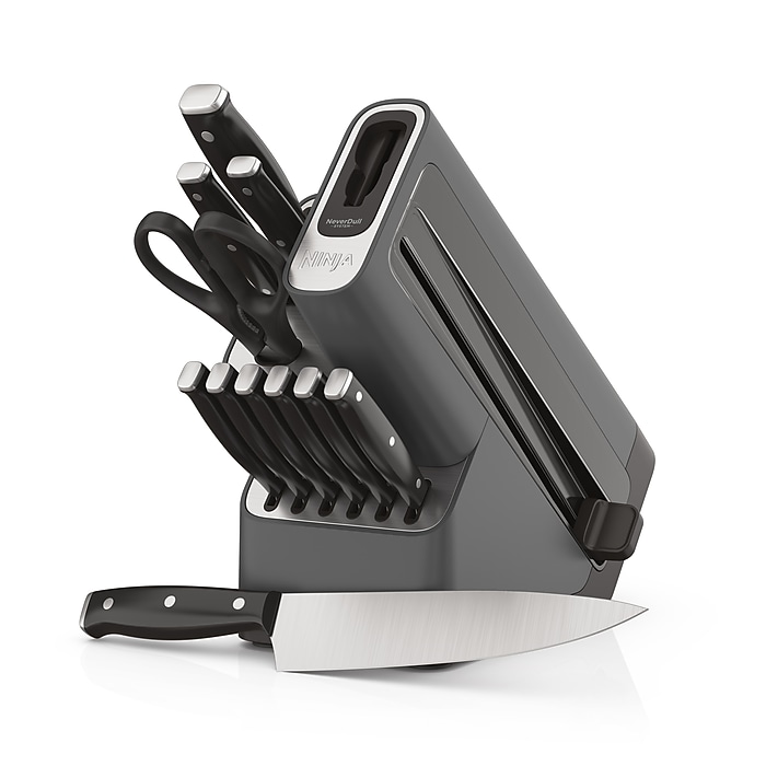 Ninja Foodi NeverDull Essential K12012 Knife Set with Built-in