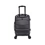 DUKAP Sense 20" Hardside Suitcase, 4-Wheeled Spinner, TSA Checkpoint Friendly, Black (DKSEN00S-BLK)~#|#~DC929C69-889C-4A07-B1BD1FB22642E75E_sc7