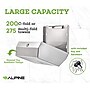 Alpine Industries Centerpull Paper Towel Dispenser, Stainless Steel, 2/Pack (481S-2PK)~#|#~DC93BBAA-94DB-40BD-A589E1C546A46E8C_sc7