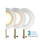 OttLite Adapt LED Desk Lamp, 22", Black/Brushed Brass (CS01B19-SHPR)~#|#~DC99AB2C-0C23-4184-93187EF583A1EC32_sc7